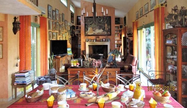 Bed and Breakfast Les Mimosas Menton Exterior foto