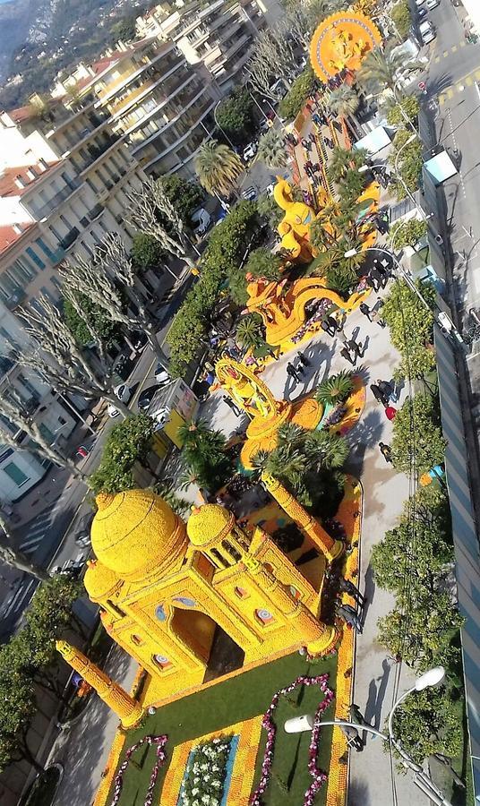 Bed and Breakfast Les Mimosas Menton Exterior foto